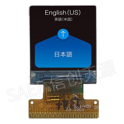 중국 품질 0.85 인치 IPS TFT LCD, MCU 인터페이스와 함께 사각형 타입 TFT LCD 디스플레이 판매용