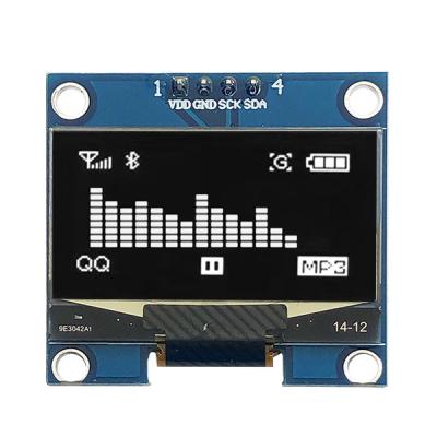 China Passive Matrix 1.3 Inch I2C OLED Display 128x64 COG PCB 4 Pins for sale