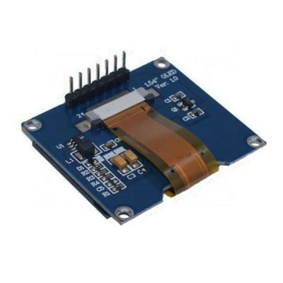 China 1.54 Inch OLED Display Module 128x64 SPI Interface White / Blue Font for sale