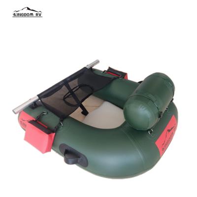 China Water Entertainment Wholesale PVC Folding Inflatable Boat Inflatable Fishing Boat For Drifting for sale