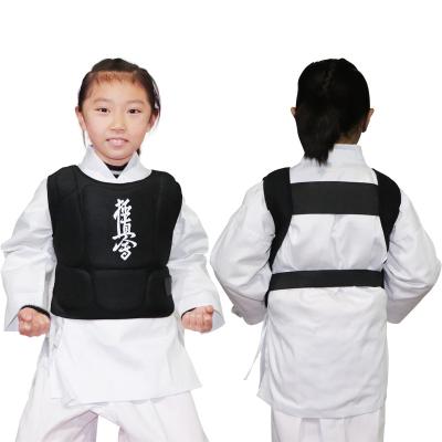 China Free Shipping Universal Sample Jizhenhui WKF Karate Equipments Karate Chest Body Protector Karate Chest Guard for sale