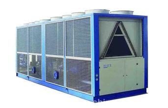 China 380V Air Cooled Screw Chiller , Plastic Injection Molding Water Cooled Chiller System for sale