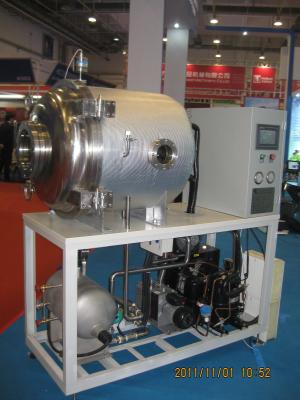 China Steel Biomedicine Research Vacuum Freezing Dryer / Vacuum Band Dryer for sale