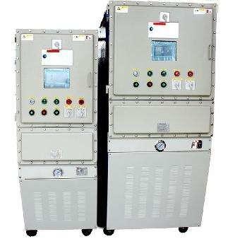 China 300 ℃ Heat Conduction Oil Temperature Control Unit For Hot Roller 380V 50HZ for sale