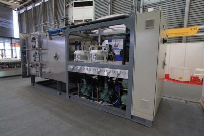 China Medical SS 380V 500kg/Batch Vacuum Freeze Dryer Lyophilizer for sale