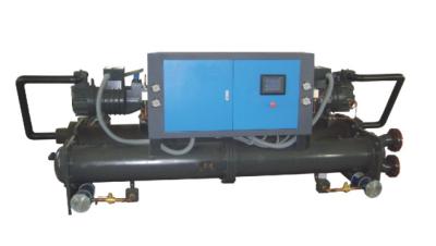 China Injection Molding Water Cooled Screw Chiller / Screw Compressor Chiller for sale