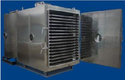 China 10㎡ 100kg Food Industry Vacuum Freeze Dryer , Hospital Vacuum Belt Dryer With CE for sale