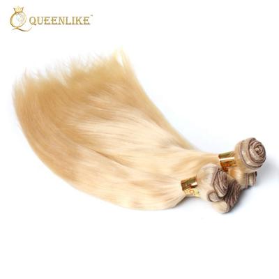 China Silky Straight Wave Virgin Cuticle Aligned Blonde Hair Unprocessed Human Hair Wholesale Vendors for sale