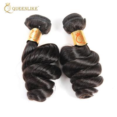 China Queenlike Natural Brazilian Loose Wave Hair For Black Women for sale