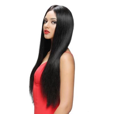 China soft & clean & 12a grade natural mink hair wholesale vendor brazilian human hair lace wig for sale