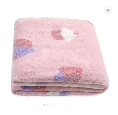 China Premium Warm Touch Anti-pilling Winter Travel Comfortable Velvet Glow In Dark Flannel Fleece Blanket for sale