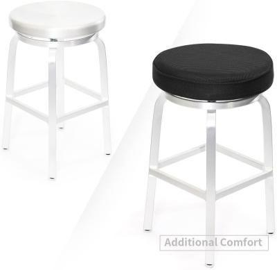 China Therapy Bar Stool Cushions Memory Foam Bar Stool Covers Round Non-slip Support And Elastic Band Cushion for sale