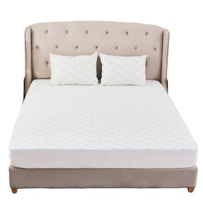 China Jacquard Bedding Water Proof Bed Protector Waterproof Breathable Bamboo Mattress Cover for sale