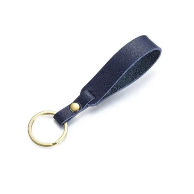 China New Promotion Alligator Leather Single Car Leather Key Chain Men's Key Chain And Key Chain Pendant Women Gift Small for sale