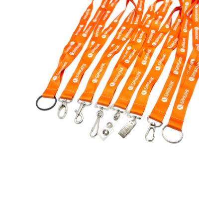 China Gift Polyester Lanyard Work ID Card Holder Promotion Customized Lanyard for sale