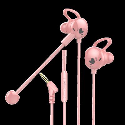 China Neckband OEM Logo Dual Driver ODM Custom Earphone With Microphone For Mobile Phone Xbox PS4 3.5mm Cable Gaming Headset Earphone for sale