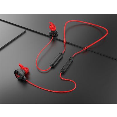 China 2021 Hot Selling Wireless Amazon In-Ear Gaming Headsets For Mobile Gaming Memory Flexible Neckband Comfortable Wearing Earbud for sale