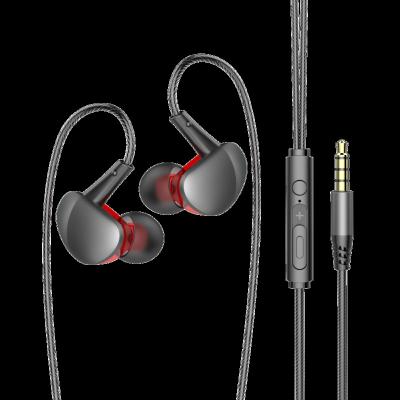 China In-Ear In Ear Headphones Wired Waterproof Sports Headphones , Stereo Sound Headsets With Built-in MIC For Smartphone Tablets for sale