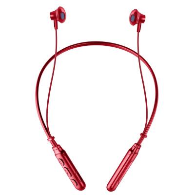 China Running Neckband Sweatproof Sport Earbuds With MIC For Samsung Android iPhone 5.1 Earphone Metal Neckband Wireless Earbud for sale