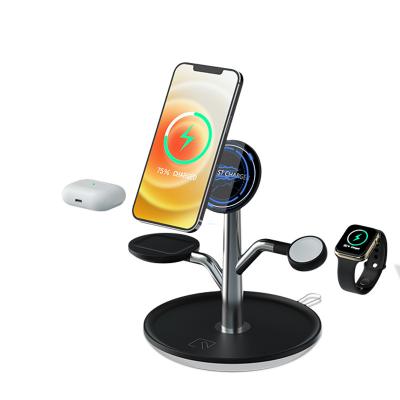 China Mobile Phone Shipping 3 in 1 Wireless Fast Charger 15W Charging Dock For iPhone 12 Pro Max iWatch Airpods for sale