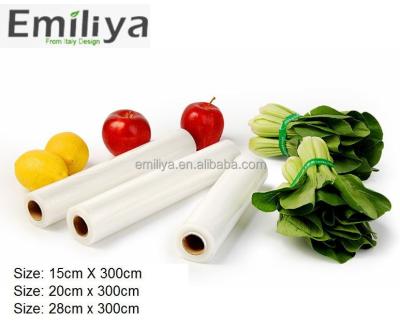 China 10 Years Factory Wholesale Price PE/PA Vacuum Sealer Clear Food Rolls Storage Vacuum Roll Recyclable for sale