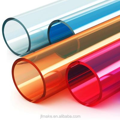 China Decoration Customized Acrylic Color Tube With Low Price for sale