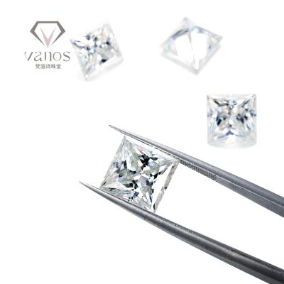 China Princess Cut Cvd Lab Diamond White Loose Diamonds D Diamond With Certificate Developed by E&F Lab of VVS Clarity 0.70-0.89 carat for sale