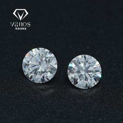 China Hot Size 0.025-0.075 ct 2mm HPHT Diamond Round Cut White Loose DEF Melee Selling Jewelry Earrings Necklace Rings AGAINST CVD Diamond In China Developed By Clarity Lab for sale