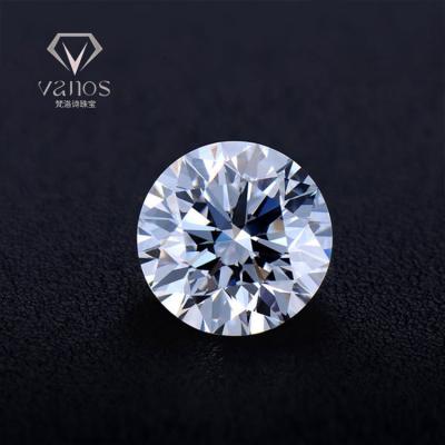 China Good Quality Round Brilliant Cut Round Loose Diamond 0.5ct 1ct 2 Carat CVD Lab Grown Diamond CVD/HPHT Certified Manufacturer From China for sale