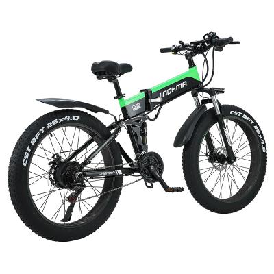 China Electric Bike 500W Aluminum Alloy Snow Bike Electric Bike Fat Tire Electric Electric Bicycle Fat Bike for sale