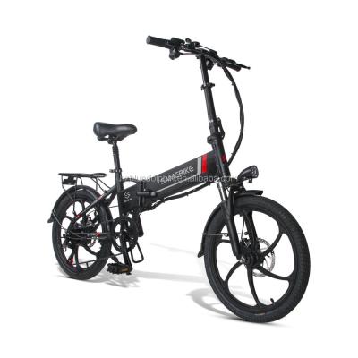 China 350W electric bicycle Europe standard stock ebike for 20 inch adult foldable electric bike for sale