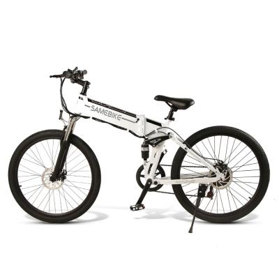 China USA Standard Stock Ebike For 26inch Adult Foldable Electric Bike 500W Mountain Electric Bicycle for sale