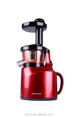 China 150-Watt Slow Juicer for All Fruits and Vegetables, Homeleader Automatic Pulp Ejection Fresh Bright Red (Common in USA) for sale