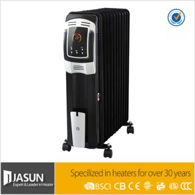 China 2018 Electric Bathroom Oil Filled Electric Heater With Timer LED Display R&C DF-200A7-9 for sale