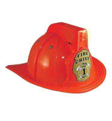 China Deluxe Boys Firefighter Eco-Friendly Fire Chief Costume Fancy Dress Hat Costume With Helmet BD1680 for sale