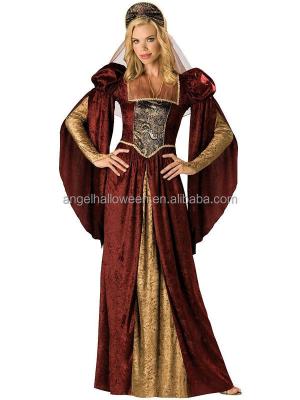 China Wholesale Adult Medieval Costume Instyles Movie China Halloween TV Eco-Friendly Renaissance Long Dress AGC183 for sale