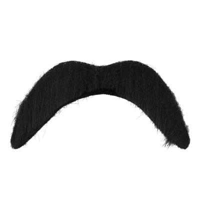 China Stylish Funny Joke Black Mustache Party Festival Decoration Costume Beard Customize Mustache AD1165 for sale