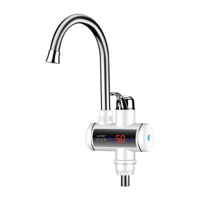 China Electric Faucets 2022year specializing in producing LED digital display faucet kitchen mixer tap for sale