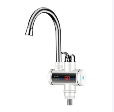 China Professional Single Hole Kitchen Faucet LED Digital Display Electric Water Heater Faucet 2022year for sale