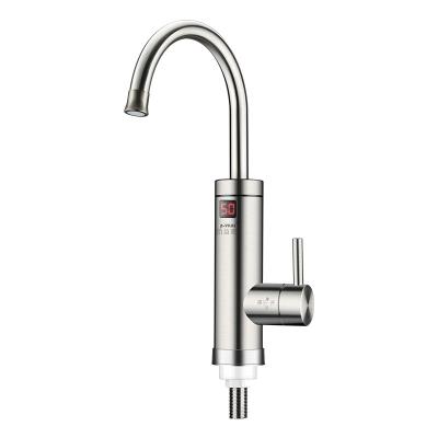 China This year hot instant electric taps 304 stainless steel water faucet style kitchen sink electric faucets for sale