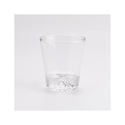 China Cheap Custom Viable Hot Selling Heat Resistant Transparent Crystal Whiskey Cup Iceberg Glass for sale