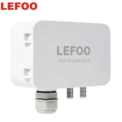 Cina UL94-V0/ABS Plastics LEFOO LFM108 Industrial Differential Pressure Transmitter for Clean Workshop or Clean Hospital in vendita