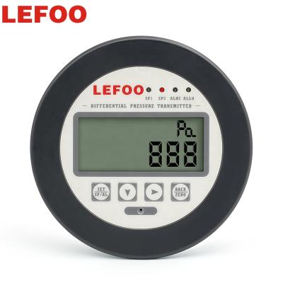 Cina LEFOO Digital Differential Pressure Controller Air Differential Pressure Transmitter Gas Differential Sensor LFM32 in vendita