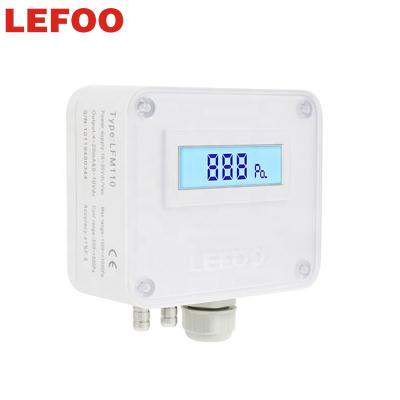 China LEFOO RS485 Output Differential Pressure Transmitter Transducer Indicated Pressure Sensor With LCD Display LFM11 à venda