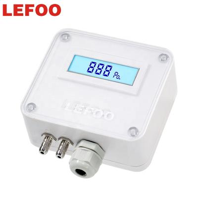 중국 LEFOO Air Digital Display Differential Pressure Transmitter Factory Cost LFM11 판매용