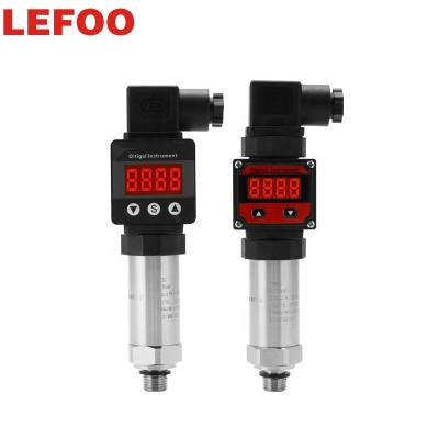 Китай LEFOO RS485 LFT6800 Output Pressure Transmitters LCD Digital Display Water Pressure Sensor Pressure Transducer продается