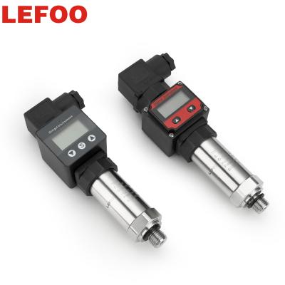 China LEFOO 4-20mA RS485 0-10V LCD Digital Display Pressure Sensor Smart Transmitter For Diesel Fuel LFT6800 Te koop