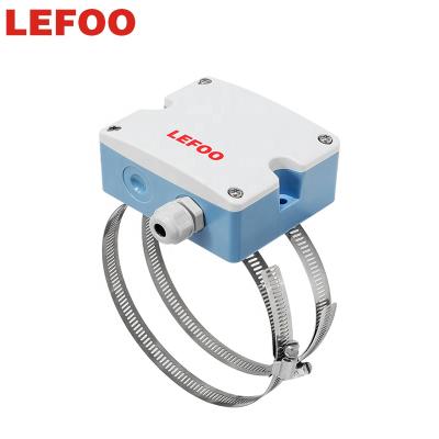 Китай Shell LEFOO Flange Type PC Waterproof Temperature Transmitter Output Resistance 4-20ma Higher Resistance Temperature Sensor продается