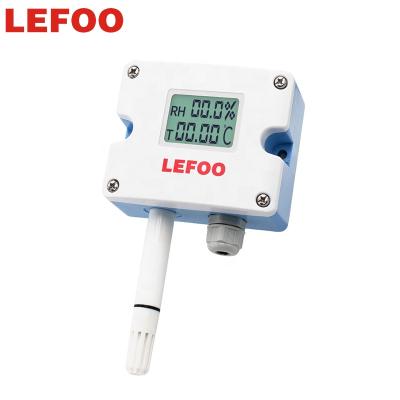 China LEFOO LCD Room Temperature and Humidity Sensor, Temperature Humidity Transmitter 4-20mA LFH101 for sale