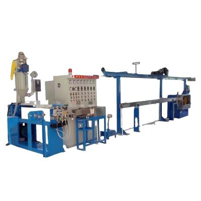 China High Speed ​​High Speed ​​Civil PVC Data Wire / Earphone Wire Extruder Equipment for sale